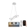 LED Dimmable chandelier on a string LED/70W/230V 3000-6500K d. 55 cm white + remote control