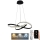 LED Dimmable chandelier on a string LED/70W/230V 3000-6500K + remote control