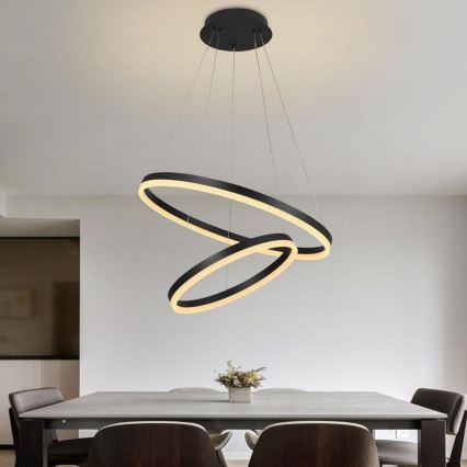 LED Dimmable chandelier on a string LED/70W/230V 3000-6500K + remote control