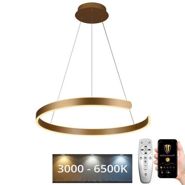 LED Dimmable chandelier on a string LED/70W/230V 3000-6500K + remote control