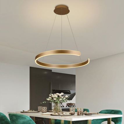 LED Dimmable chandelier on a string LED/70W/230V 3000-6500K + remote control
