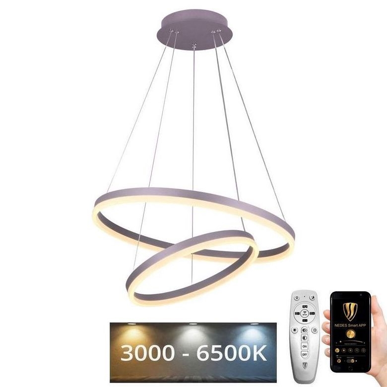 LED Dimmable chandelier on a string LED/70W/230V 3000-6500K + remote control