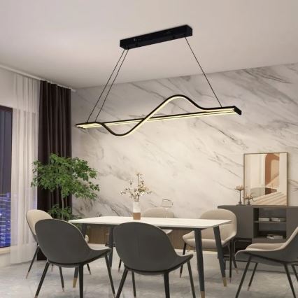 LED Dimmable chandelier on a string LED/70W/230V 3000-6500K + remote control