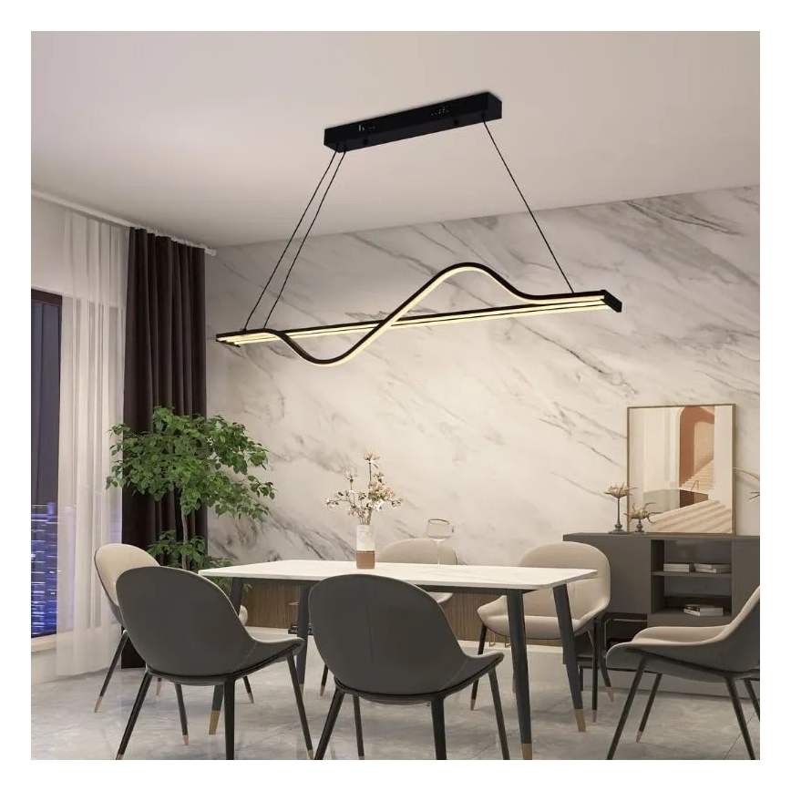LED Dimmable chandelier on a string LED/70W/230V 3000-6500K + remote control