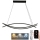 LED Dimmable chandelier on a string LED/70W/230V 3000-6500K + remote control