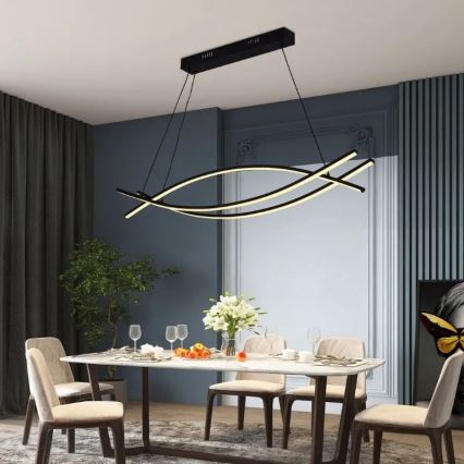 LED Dimmable chandelier on a string LED/70W/230V 3000-6500K + remote control