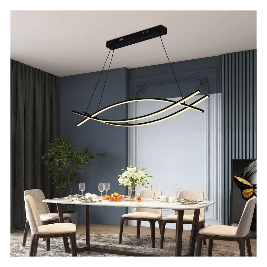 LED Dimmable chandelier on a string LED/70W/230V 3000-6500K + remote control
