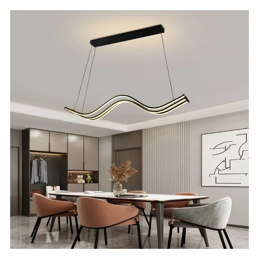 LED Dimmable chandelier on a string LED/70W/230V 3000-6500K + remote control