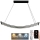LED Dimmable chandelier on a string LED/70W/230V 3000-6500K + remote control