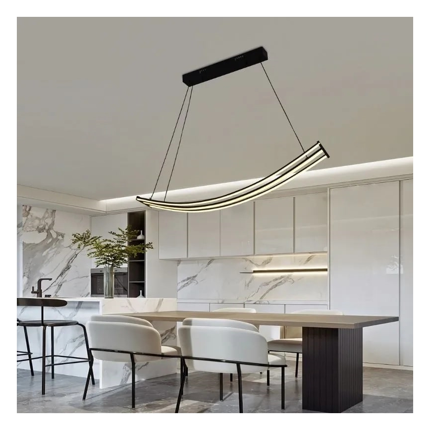 LED Dimmable chandelier on a string LED/70W/230V 3000-6500K + remote control