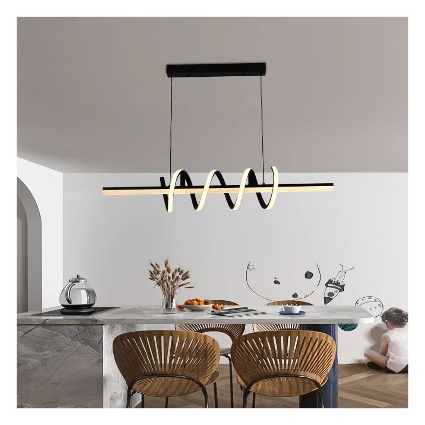 LED Dimmable chandelier on a string LED/70W/230V 3000-6500K + remote control