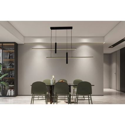 LED Dimmable chandelier on a string LED/70W/230V 3000-6500K + remote control