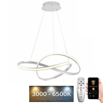 LED Dimmable chandelier on a string LED/70W/230V 3000-6500K white + remote control