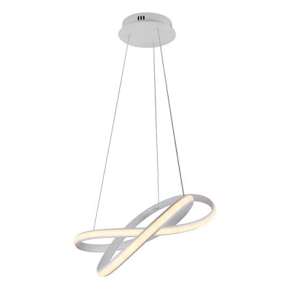 LED Dimmable chandelier on a string LED/70W/230V 3000-6500K d. 55 cm white + remote control
