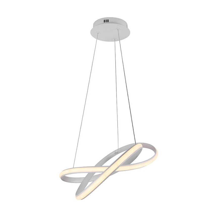 LED Dimmable chandelier on a string LED/70W/230V 3000-6500K d. 55 cm white + remote control
