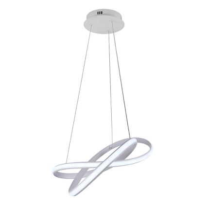 LED Dimmable chandelier on a string LED/70W/230V 3000-6500K d. 55 cm white + remote control