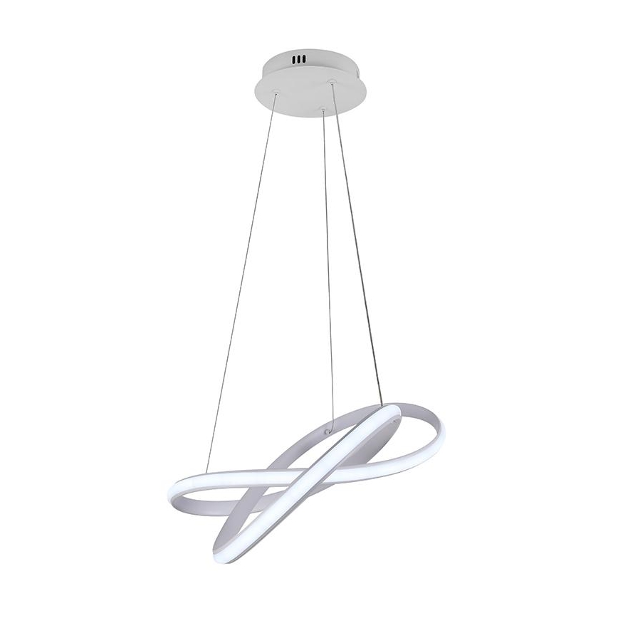 LED Dimmable chandelier on a string LED/70W/230V 3000-6500K d. 55 cm white + remote control