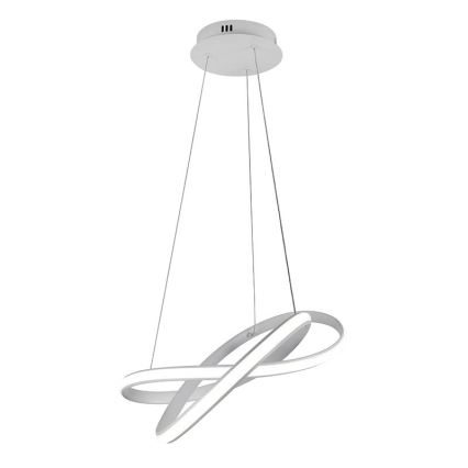 LED Dimmable chandelier on a string LED/70W/230V 3000-6500K d. 55 cm white + remote control