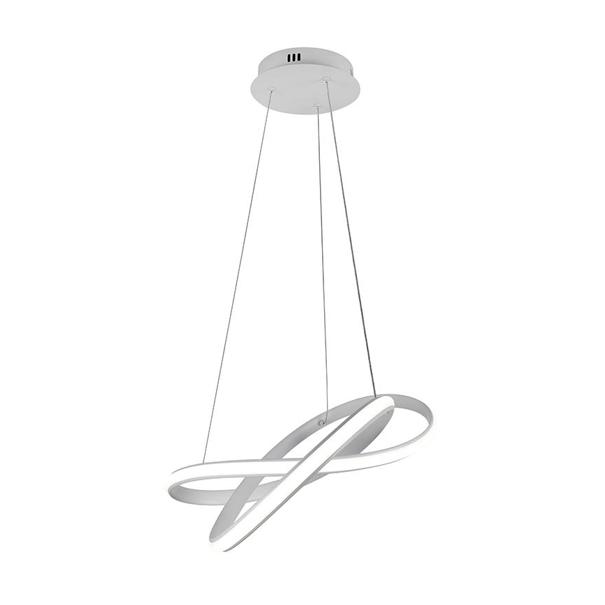 LED Dimmable chandelier on a string LED/70W/230V 3000-6500K d. 55 cm white + remote control