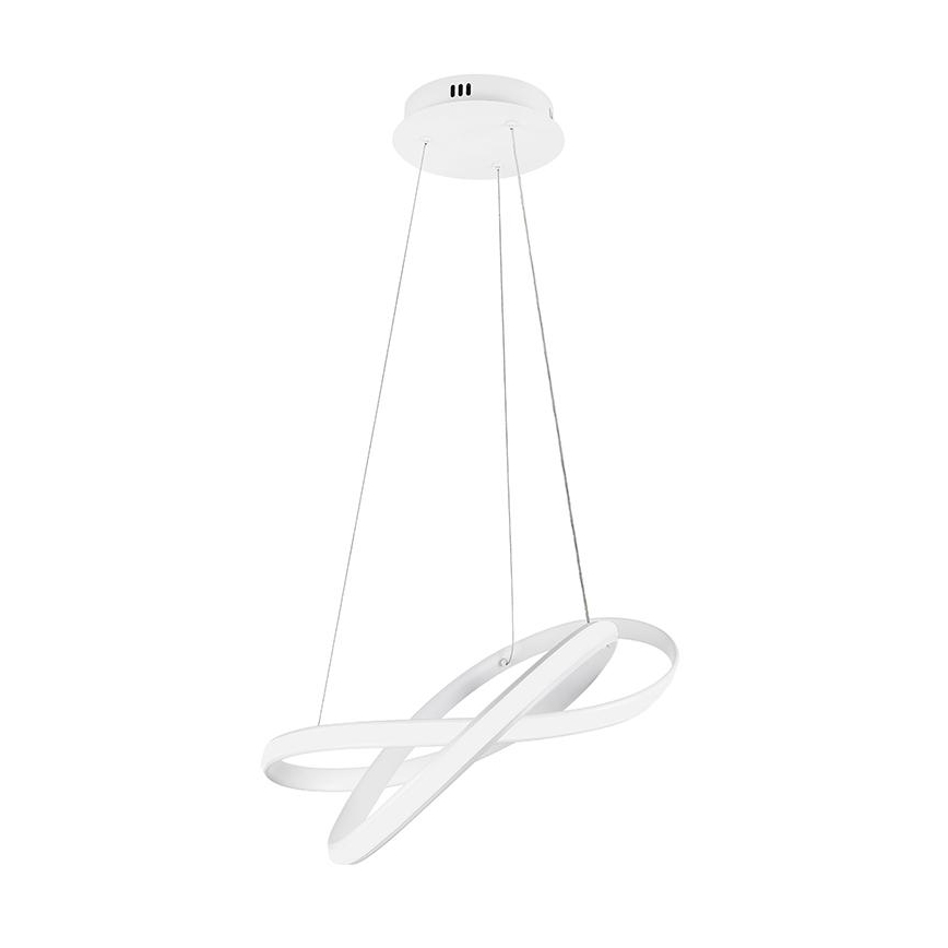 LED Dimmable chandelier on a string LED/70W/230V 3000-6500K d. 55 cm white + remote control