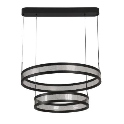LED Dimmable chandelier on a string LED/70W/230V 3000-6500K black + remote control