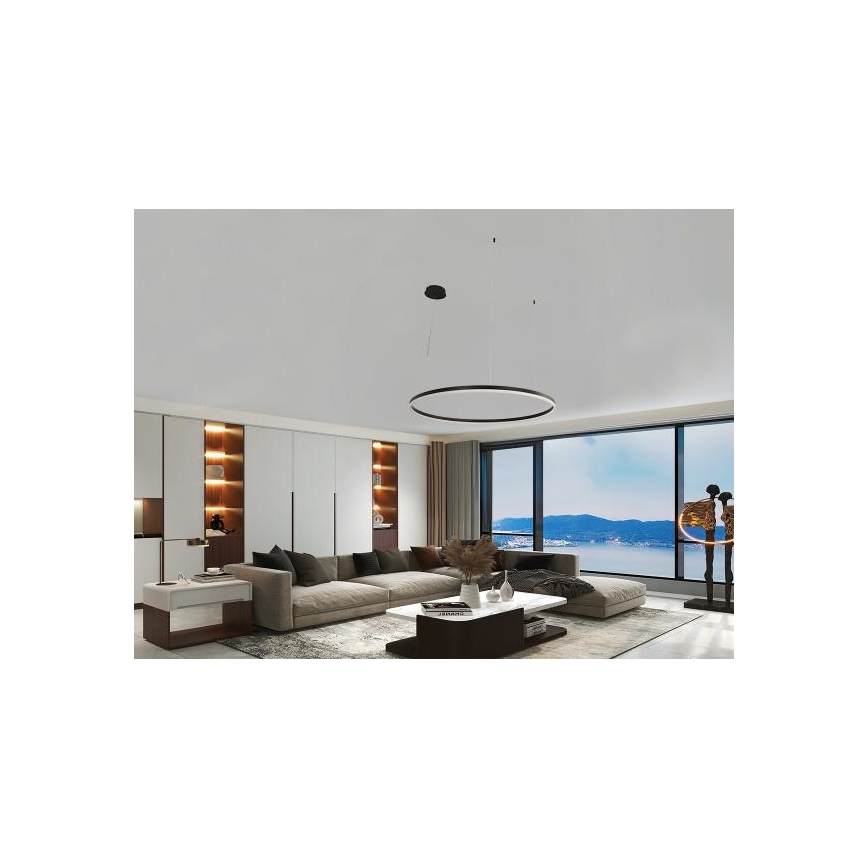 LED Dimmable chandelier on a string LED/72W/230V 3000-6500K d. 100 cm + remote control