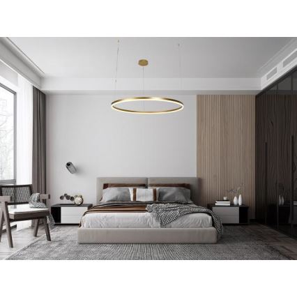 LED Dimmable chandelier on a string LED/72W/230V 3000-6500K + remote control