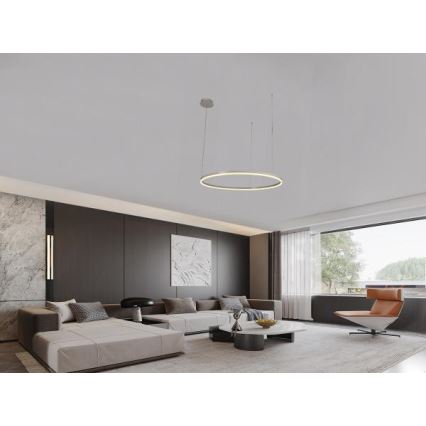 LED Dimmable chandelier on a string LED/72W/230V 3000-6500K + remote control