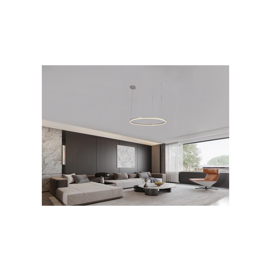 LED Dimmable chandelier on a string LED/72W/230V 3000-6500K + remote control