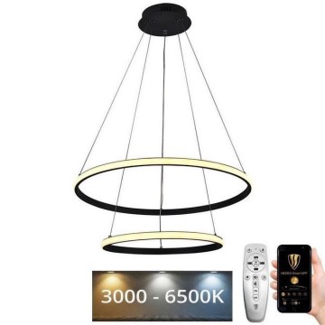 LED Dimmable chandelier on a string LED/75W/230V 3000-6500K d. 60 cm + remote control