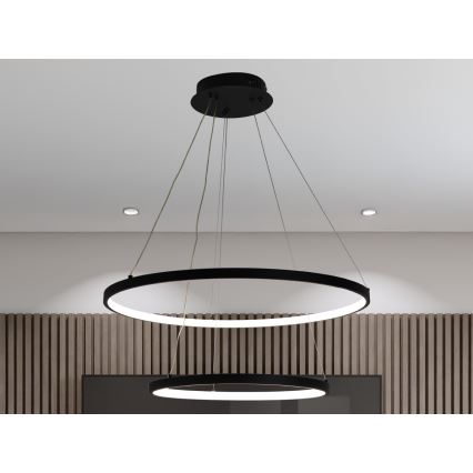 LED Dimmable chandelier on a string LED/75W/230V 3000-6500K d. 60 cm + remote control