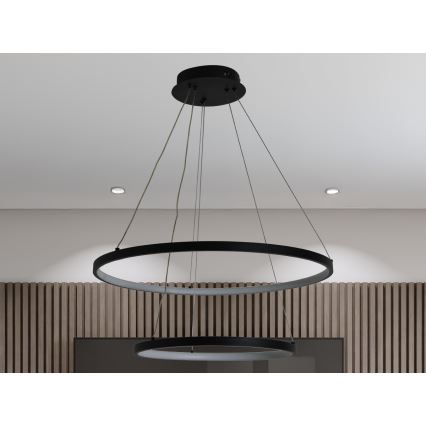 LED Dimmable chandelier on a string LED/75W/230V 3000-6500K d. 60 cm + remote control