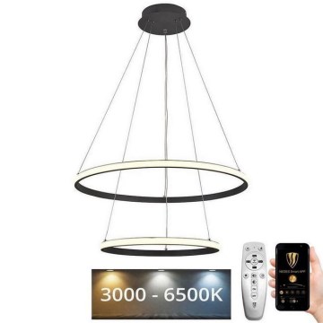 LED Dimmable chandelier on a string LED/75W/230V 3000-6500K + remote control