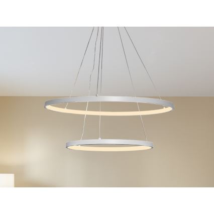 LED Dimmable chandelier on a string LED/75W/230V 3000-6500K d. 60 cm + remote control