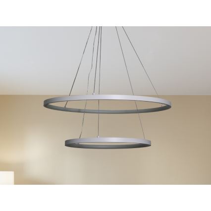 LED Dimmable chandelier on a string LED/75W/230V 3000-6500K d. 60 cm + remote control