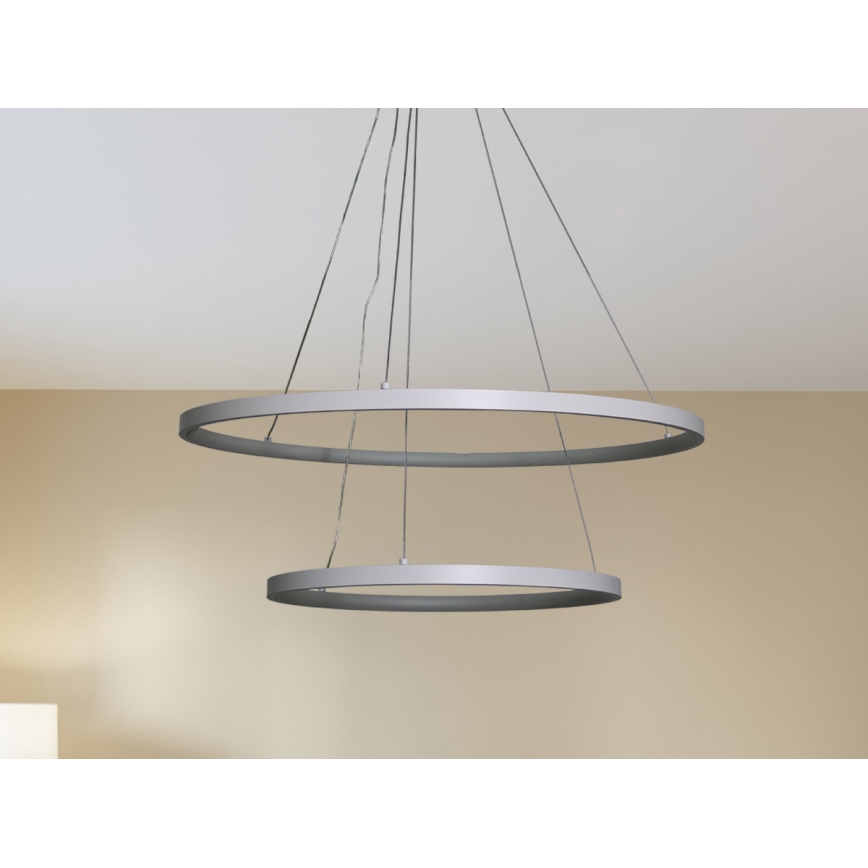 LED Dimmable chandelier on a string LED/75W/230V 3000-6500K d. 60 cm + remote control