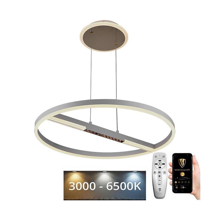 LED Dimmable chandelier on a string LED/75W/230V 3000-6500K + remote control