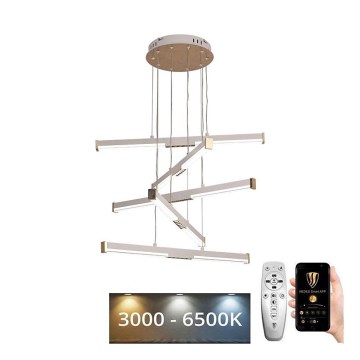 LED Dimmable chandelier on a string LED/75W/230V 3000-6500K + remote control
