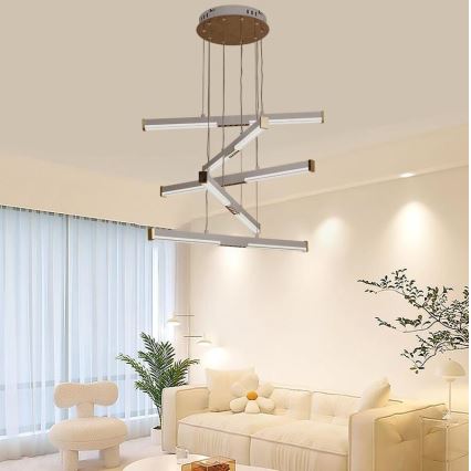 LED Dimmable chandelier on a string LED/75W/230V 3000-6500K + remote control