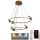 LED Dimmable chandelier on a string LED/80W/230V 3000-6500K d. 60 cm + remote control
