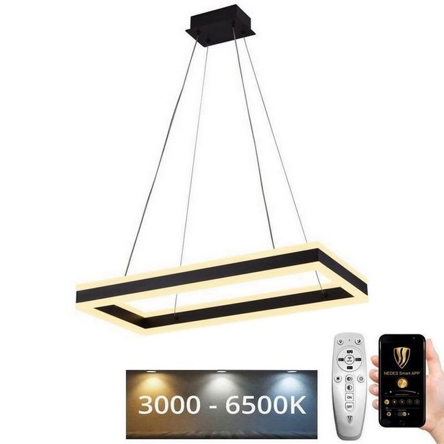 LED Dimmable chandelier on a string LED/80W/230V 3000-6500K + remote control