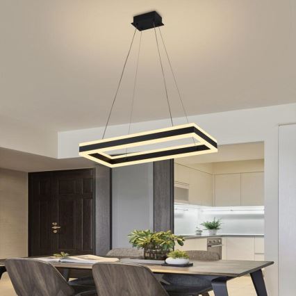 LED Dimmable chandelier on a string LED/80W/230V 3000-6500K + remote control