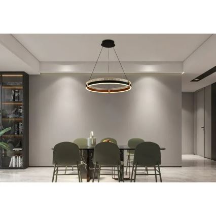 LED Dimmable chandelier on a string LED/80W/230V 3000-6500K d. 60 cm + remote control