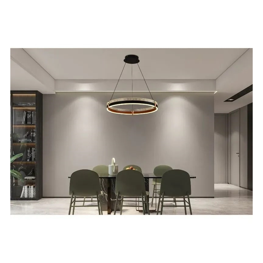 LED Dimmable chandelier on a string LED/80W/230V 3000-6500K d. 60 cm + remote control