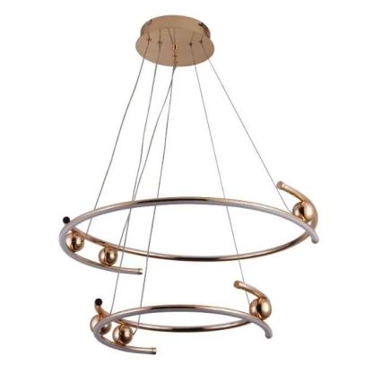 LED Dimmable chandelier on a string LED/80W/230V 3000-6500K d. 60 cm + remote control