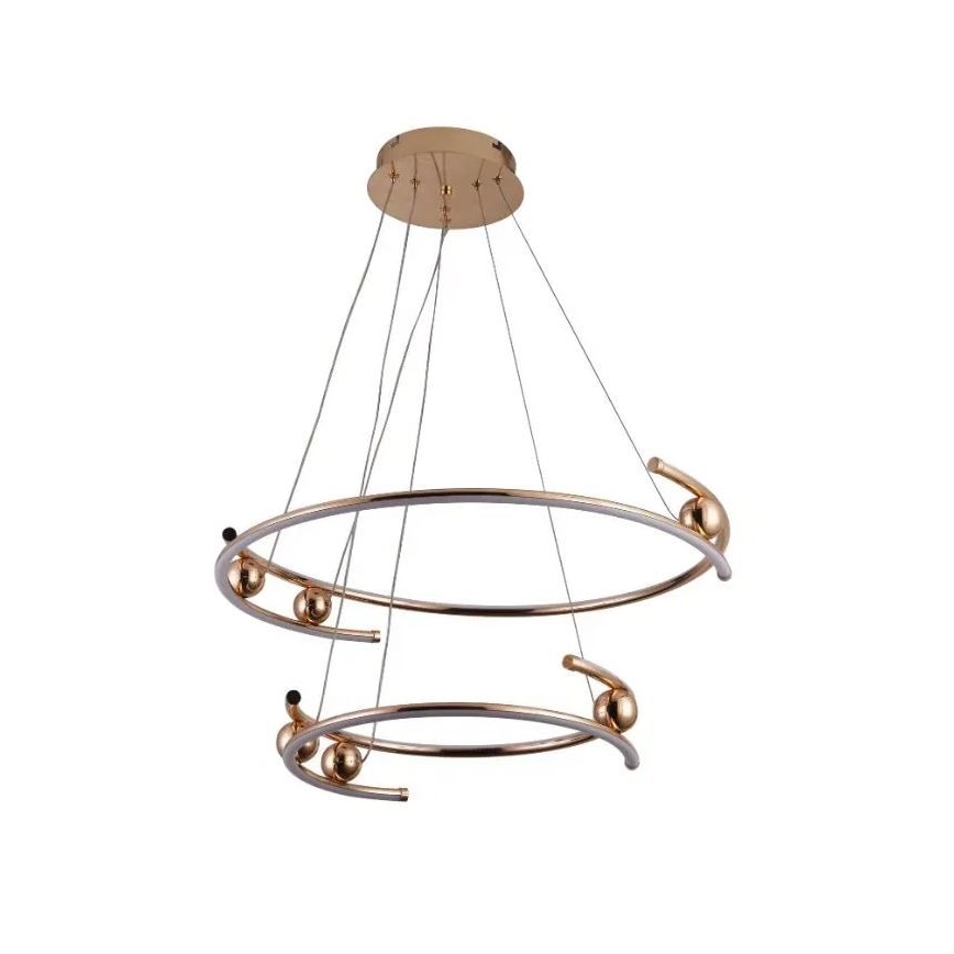 LED Dimmable chandelier on a string LED/80W/230V 3000-6500K d. 60 cm + remote control