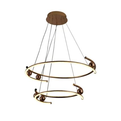 LED Dimmable chandelier on a string LED/80W/230V 3000-6500K d. 60 cm + remote control