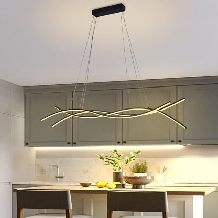 LED Dimmable chandelier on a string LED/80W/230V 3000-6500K + remote control