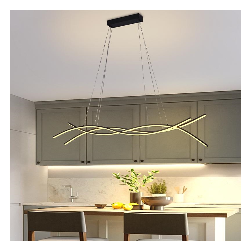 LED Dimmable chandelier on a string LED/80W/230V 3000-6500K + remote control