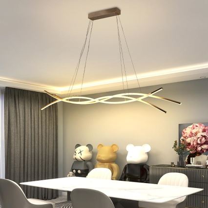 LED Dimmable chandelier on a string LED/80W/230V 3000-6500K + remote control